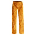 thumbnail image 4 of Yellow Fall, Autumn, & Halloween Themed Pajama Pants Soft Sleep Pants Lounge Wide Leg Pj Bottoms XL, 4 of 6