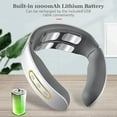 thumbnail image 3 of Graflsoa 4-Head Neck Massager with 42℃ Heat Therapy, 6 Massage Modes, 9 Intensity Levels, 15-Min Timer, Rechargeable (White), 3 of 6