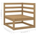 thumbnail image 4 of vidaXL 10 Piece Garden Lounge Set Solid Pinewood, 4 of 5