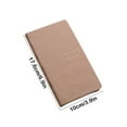 thumbnail image 3 of Wzzjkit Schedule Portable Pocket Book Planner Leather Notebook Holiday Gift Multi color Optional Solid Color Notebook, 3 of 6