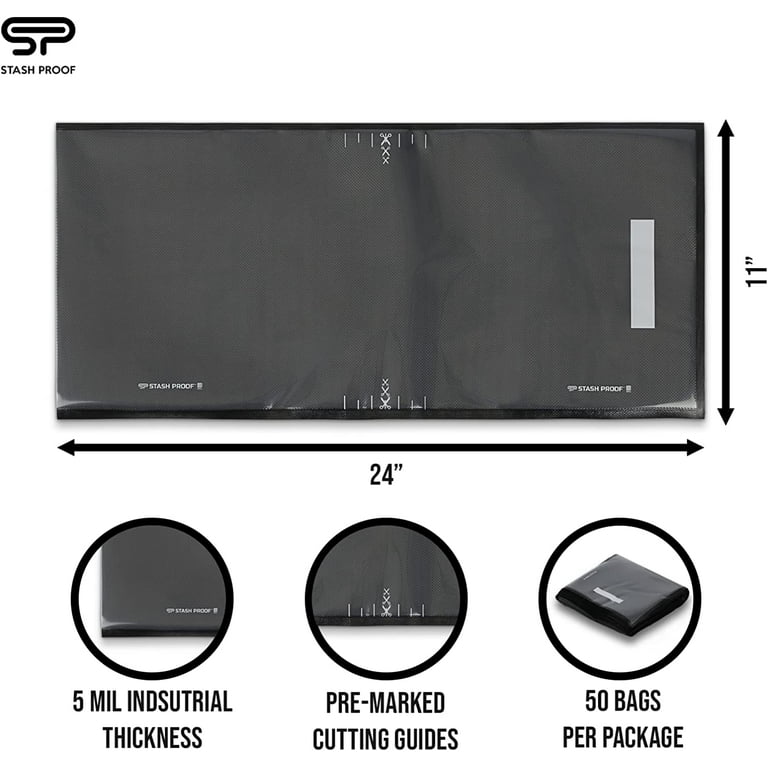 Heat-Seal Bags, Max Protection 4.5 mil FoilPAK, 5 x 8, case/1000