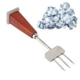 thumbnail image 1 of Stainless Steel Ice Chipper Crusher, Ice Chisel Tool for Breaking and Shaping, with Comfortable Wood Handle, for Home Bar Kitchen Use, 1 of 7