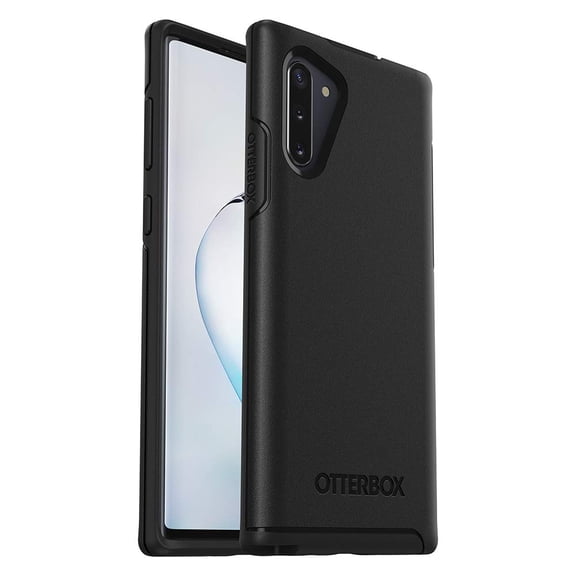 Restored OtterBox SYMMETRY SERIES Case for Samsung Galaxy Note10 - Black (Refurbished)