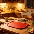 thumbnail image 2 of Miwamany Double Sided Plastic Cutting Board, Non Slip Thick Chopping Board for Meat and Vegetables, Dishwasher Safe TPU Kitchen Cutting Board with Leakage Groove (13x10.6in), 2 of 8