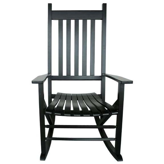 Leigh Country TX 85162 Heartland Adult Classic Rocking Chair - Black