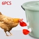 thumbnail image 1 of Vasos de Agua para Pollos Fernando 6 uds Bebederos para Pollos Rojo, 1 of 8