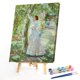 thumbnail image 1 of Pintura al óleo Digital DIY por números chica Color dibujo imagen decoración del hogar regalo Likrtyny decoración de arte, 1 of 8