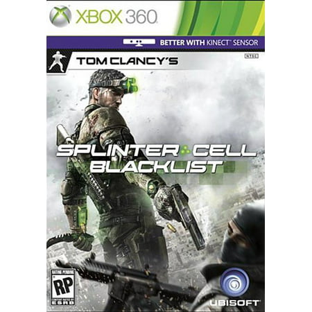 Splinter Cell Blacklist, Ubisoft, XBOX 360, (Best Splinter Cell Game For Xbox 360)