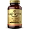 Solgar L-Methionine 500 mg Vegetable Capsules 90 ct (Pack of 2)