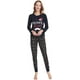 thumbnail image 3 of VENTELAN Conjunto de pijamas navideños a juego para la familia, ropa de dormir navideña de Papá Noel, conjunto de pijama navideño para parejas y niños, 3 of 3