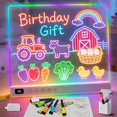 thumbnail image 1 of Pizarra LED para dibujar Cosmody 33 cm recargable, 8 colores, 1 of 9