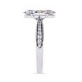 thumbnail image 3 of IGI Certified Lab Grown Diamond Engagement Ring | Center 11.50x5.50MM Marquise Cut Solitaire Stackable Wedding Rings For Women In 18K Solid White Gold | F-G, VS-SI Quality (1.38 Ctw) Ring Size-10, 3 of 7
