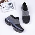 thumbnail image 5 of Women's Slip-On Walking Shoes - Breathable Mesh Sneakers with Comfort Cushion for All-Day Wear and Leisure, 5 of 14