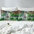 thumbnail image 4 of Erosebridal Street Line Full Sheet Sets, Cartoon Car Bedding Full Size, Tree Plant Decor 4-Piece, 4 of 7
