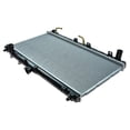 thumbnail image 3 of Radiator Compatible with 1999 2000 2001 2002 2003 2004 2005 Mazda MX-5 Miata 1.8L L4 Convertible RWD Crossflow with Transmission Oil Cooler New Replaces BP4W15200A 762405-25093-9, 3 of 7