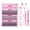 Pink tools, variant on False Eyelash Extension Kit, Individual Cluster Lashes 484 Clusters, Thick & Enlarging Eyes, D Curl Curling Eyelashes