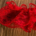 thumbnail image 5 of ZVNAΖH Women's Sexy G String Thongs Panties, Valentine's Day Gifts, Couple Supplies, One Size, Floral Lace Mesh Hollow Out See Though Panties, 5 of 5