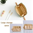 thumbnail image 4 of Hukapapa Nueva bolsa de cosméticos de nailon de viaje para mujer, mini bolsa de cosméticos de viaje impermeable portátil.verde, 4 of 5