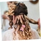thumbnail image 3 of Rulos para dar volumen al cabello, color rosa, de espuma suave, con fijación automática, para peinar durante la noche, para hombres y mujeres., 3 of 5