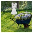 thumbnail image 3 of Metal Angel Yard Stake - Rustic Angel Garden Decor for Outdoors, Memorial Angel Lawn Stakes, Spring Decorative Angel Sign, 40.5 Inch, 3 of 6