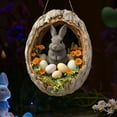 thumbnail image 4 of 20cm Acrylic Flat Easter Hanging Pendant Cute Decorative Ornament, Easy to Hang Durable Holiday Decor for Wall Door Tree, Versatile Cute Gift for Easter Home Party Supplies, 4 of 7