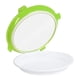 thumbnail image 1 of Bandeja fresca Sellado al vacío Bandeja de conservación de alimentos Refrigerador Cocina Contenedor de almacenamiento de alimentos, Verde sidaley HA003377-03B, 1 of 7