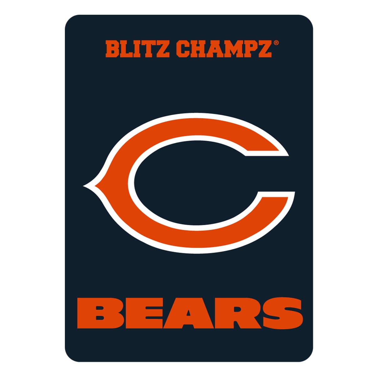 Blitz Champz Chicago Bears Card Game, Family Game for Adults & Kids, Easy-To-Learn Party Game