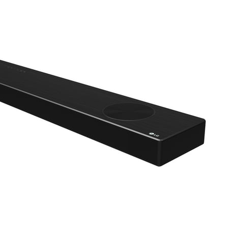LG - 5.1.2 Channel Soundbar with Wireless Subwoofer, Dolby Atmos & DTS:X - Black