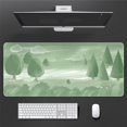 thumbnail image 1 of Alfombrilla de ratón con diseño de ballena para juegos, teclado de escritorio con bloqueo de borde, lavable, con paisaje novedoso, de gran tamaño, para mesa LIUWENJING unisex, 1 of 2