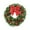 A, variant on christmas decorations Christmas wreaths, festival decorations, woven rattan wreaths, simulated pinecones, red fruit, door and window hanging wreaths, hanging decorations