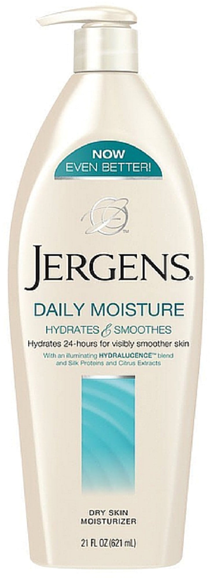 Jergens Daily Moisture Dry Skin Moisturizer 21 oz (Pack of 2)
