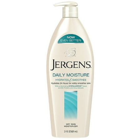 Jergens Daily Moisture Dry Skin Moisturizer 21 oz (Pack of 2)