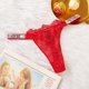 thumbnail image 1 of Lencería Transpirable Bragas de mujer Seda de hielo Calzoncillos Ropa interior Alfabeto de diamantes de imitación Pantalones cortos Sexypangjing, 1 of 4