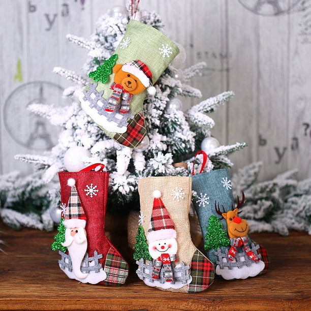 Sachet Noël, arbre de Noël,sac bonbon noel,confiserie noel
