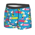 thumbnail image 5 of Goofa Color Dachshund Dog Printed Men's Boxer Briefs Underwear, Moisture-Wicking Underwear, Trunk,Soft and Breathable Cotton Underwear-XX-Large, 5 of 9