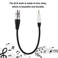 thumbnail image 4 of 3.5 mm A xlr Hurbra, Duradera de 3.5 mm A xlr 0. Longitud del Cable para Mezcladores para Guitarras Eléctricas, 4 of 7