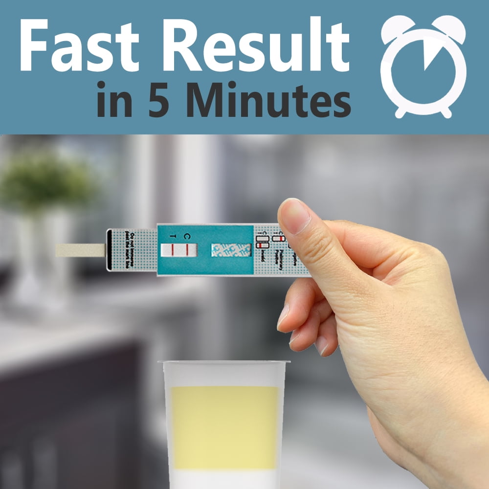 Prime Screen - [50 Pack] - Marijuana Urine Drug Test Kit with 50 ng/mL cut-off level- Medically Approved Urine Drug Screening Test - Detecting Any Form of THC Cannabis Test - WDTH-114