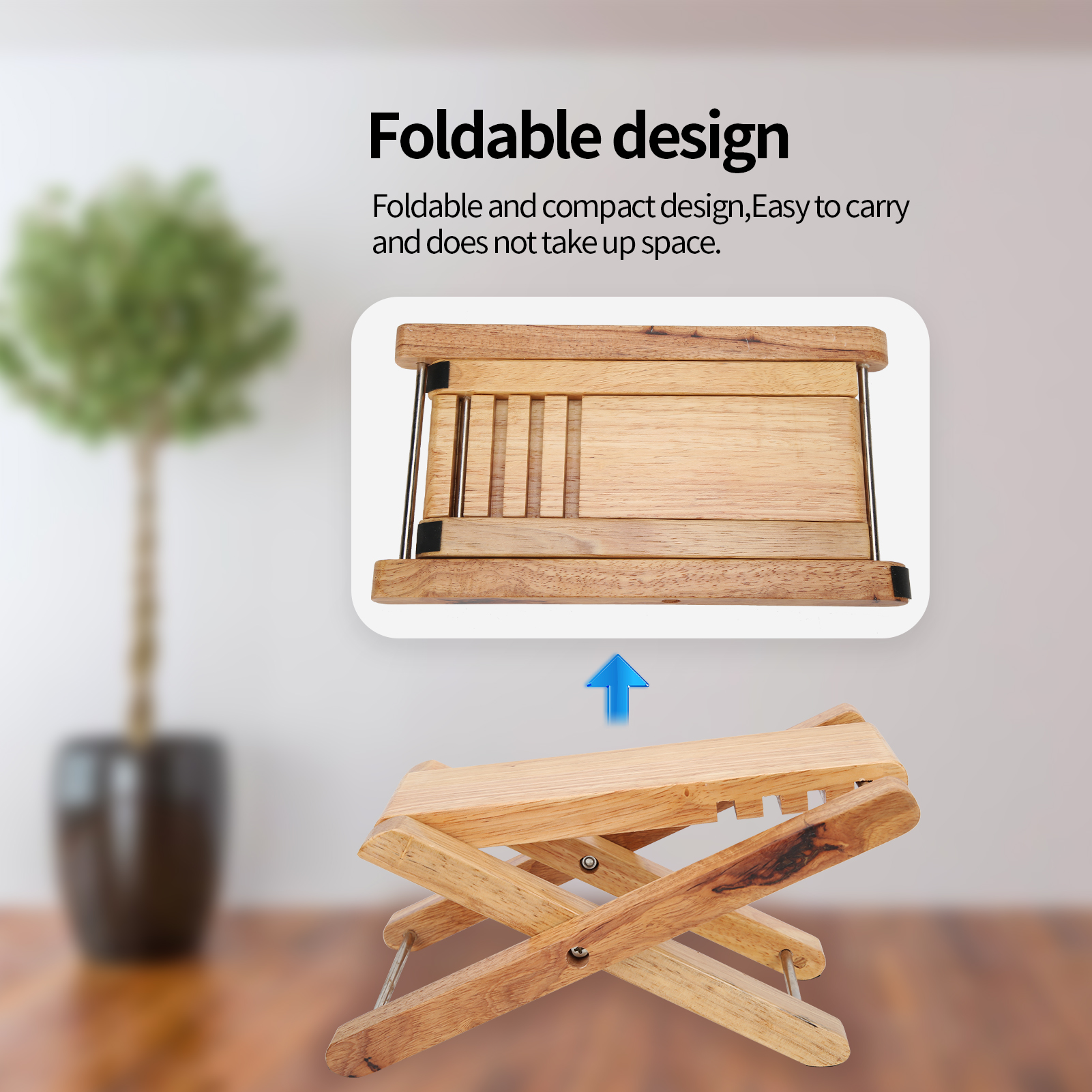 Guitar Footstool,Bamboo Portable Foldable Stool,Folk Classical Acoustic Guitar Footrest Foldable And Portable Bamboo Guitar Pedal Guitar Instrument Accessories for Guitar Playing