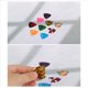 thumbnail image 4 of 100 Púas de Guitarra Coloridas de Celuloide, Púas de Arte Abstracto para Guitarra Acústica, Eléctrica, Ukelele y Bajo, A, 4 of 5