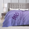 thumbnail image 4 of Abilene Christian University Logo Fleece Blanket, Very Soft Microfiber Flannel Blanket for Couch Warm and Cozy for All Seasons, 4 of 6