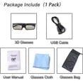 thumbnail image 3 of Rechargeable Bluetooth RF 3D Active Glasses For Sony 3D TV Projectors TDG-BT500A, 3 of 4