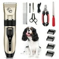 thumbnail image 1 of Labymos Pets Dog Cat Electric Clipper Dog Grooming Kit Dog Trimmer for Small Dogs Cats, 1 of 8