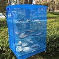 thumbnail image 2 of Folding Drying Fish Net Anti-fly Fishing Net Drying Fish Drying Cage Drying Net- A7Q1, 2 of 6
