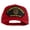 Red, variant on 1st Infantry Division The Big Red One Patched Solid Cotton Twill Mesh Prostyle Cap - Red OSFM