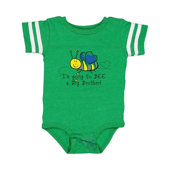 Inktastic Bee Future Big Brother Boys Baby Bodysuit