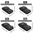 thumbnail image 3 of STONEGO 3.5-6.8inch Phone Nylon Pouch Cell Phone Belt Clip Carrying Holster Case Waist Bag for IPhone,Samsung Galaxy, 3 of 4