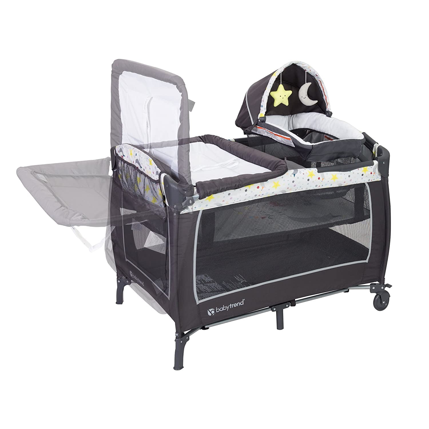 Baby's Snore/RISTORANTE 旋律 Baby Trend Lil' Snooze Deluxe II Nursery Center Playard in