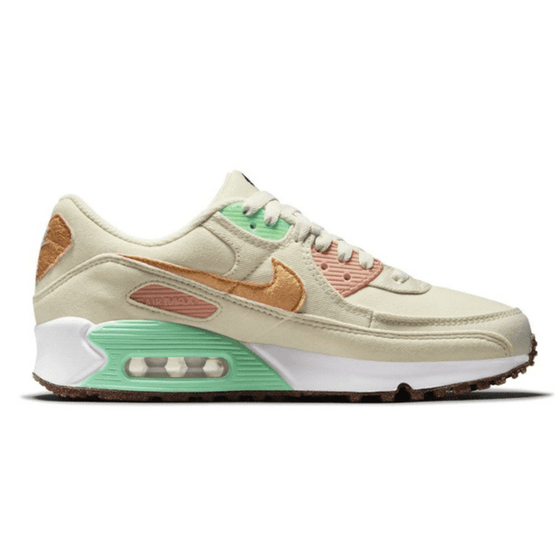 Nike Womens Air Max 90 LX Happy Pineapple Running Shoes (8.5)