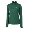 thumbnail image 2 of Women's Cutter & Buck Green Baylor Bears Traverse Stretch Quarter-Zip Pullover Top, 2 of 3