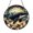 Stained Glass 5.9 Inch, variant on Killer Whale Ocean Suncatcher Vibrant Plaque Item Panel Hanging Decor